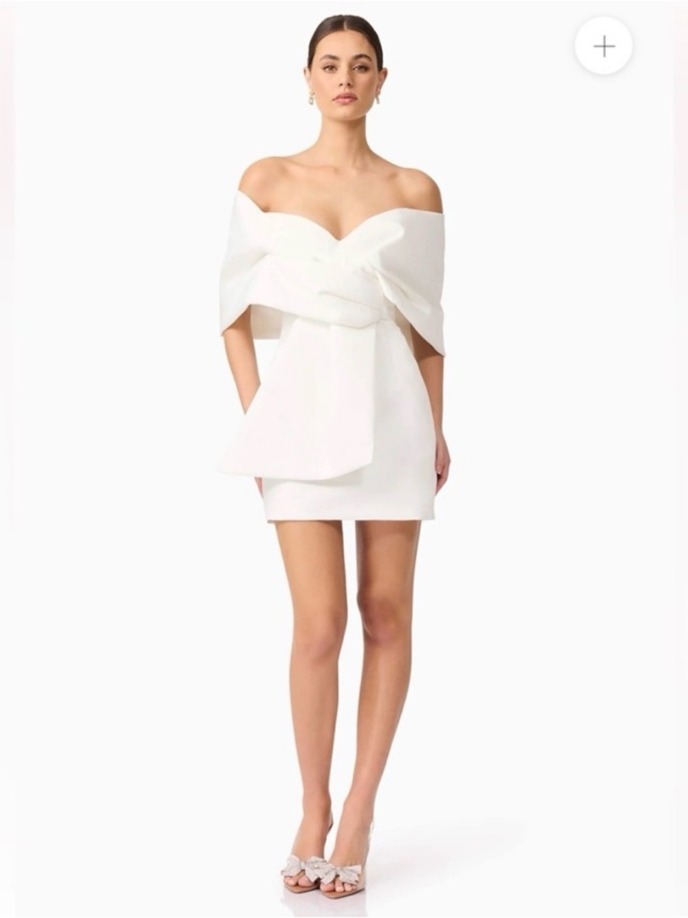 Elliatt Dandelione Off-Shoulder Mini Dres